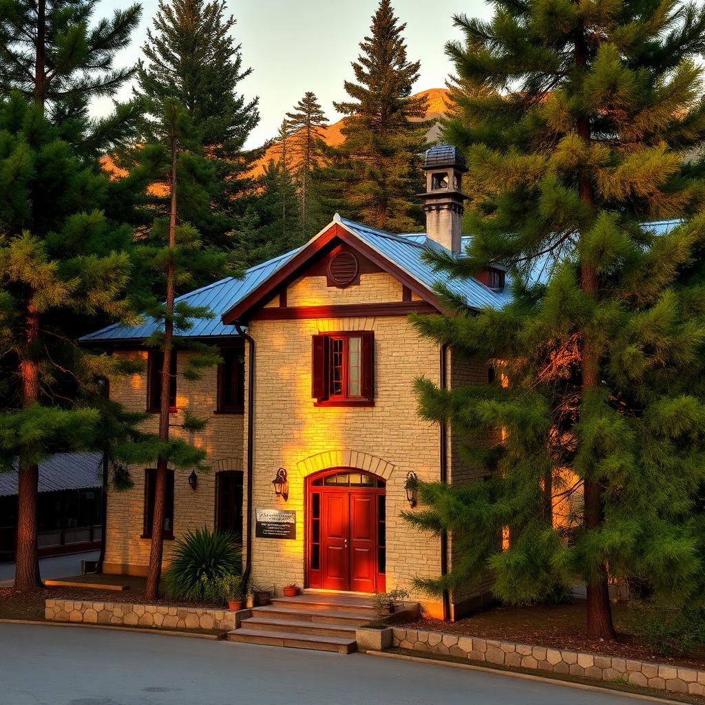 Boarding house exterior